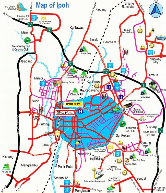 DWJ Hotel Map