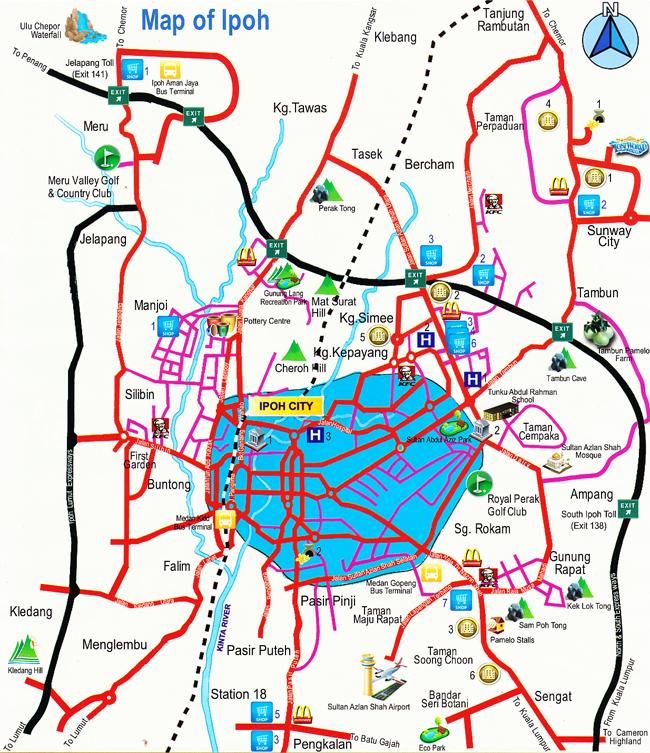 Lost World Hotel Map