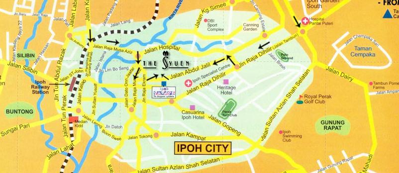 Syuen Hotel Map